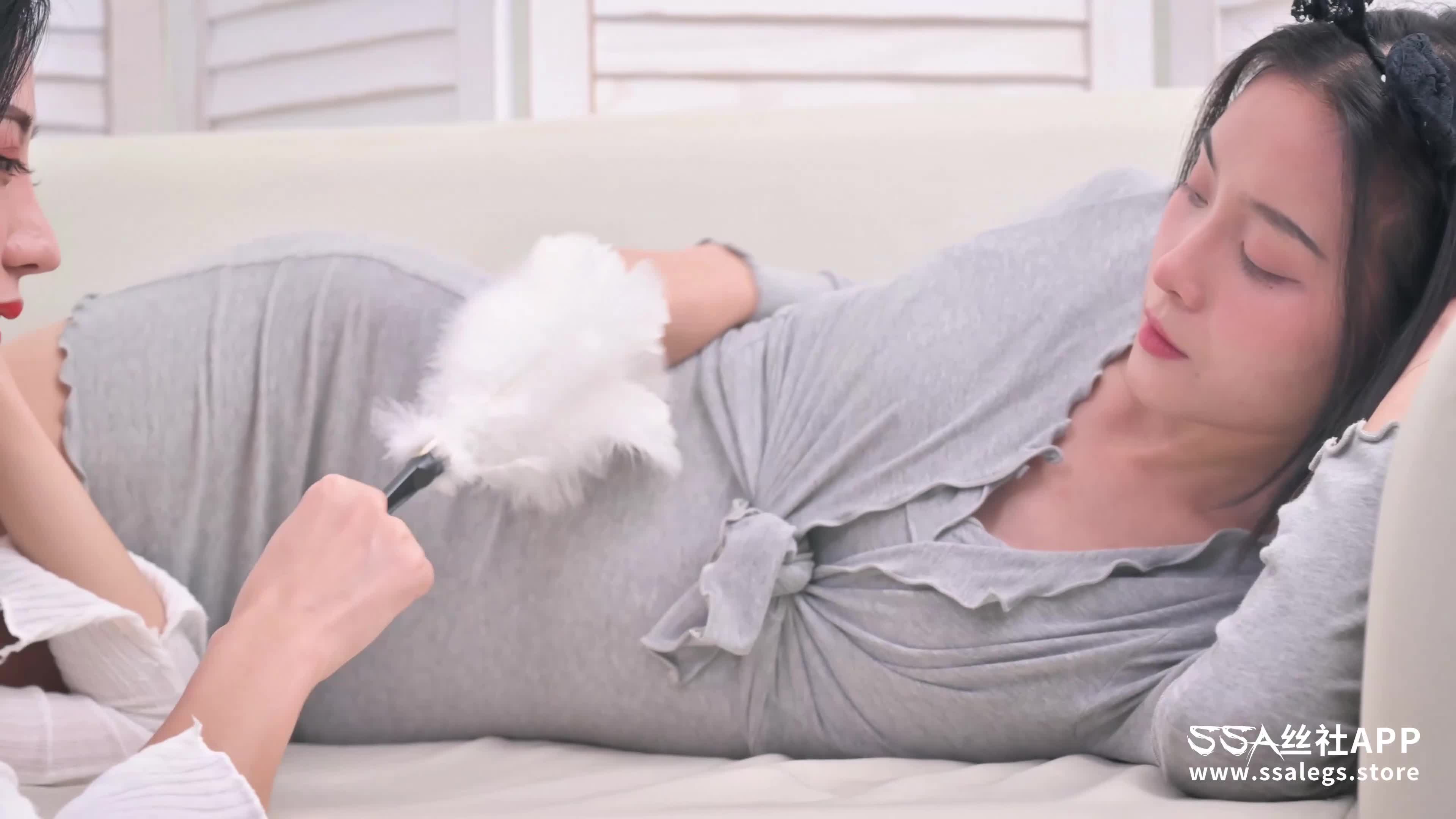 图片[3]-SSA丝社_短片_NO.078_雪儿_君君_白色丝袜_1V_289.3M - aifuli.cc-aifuli.cc