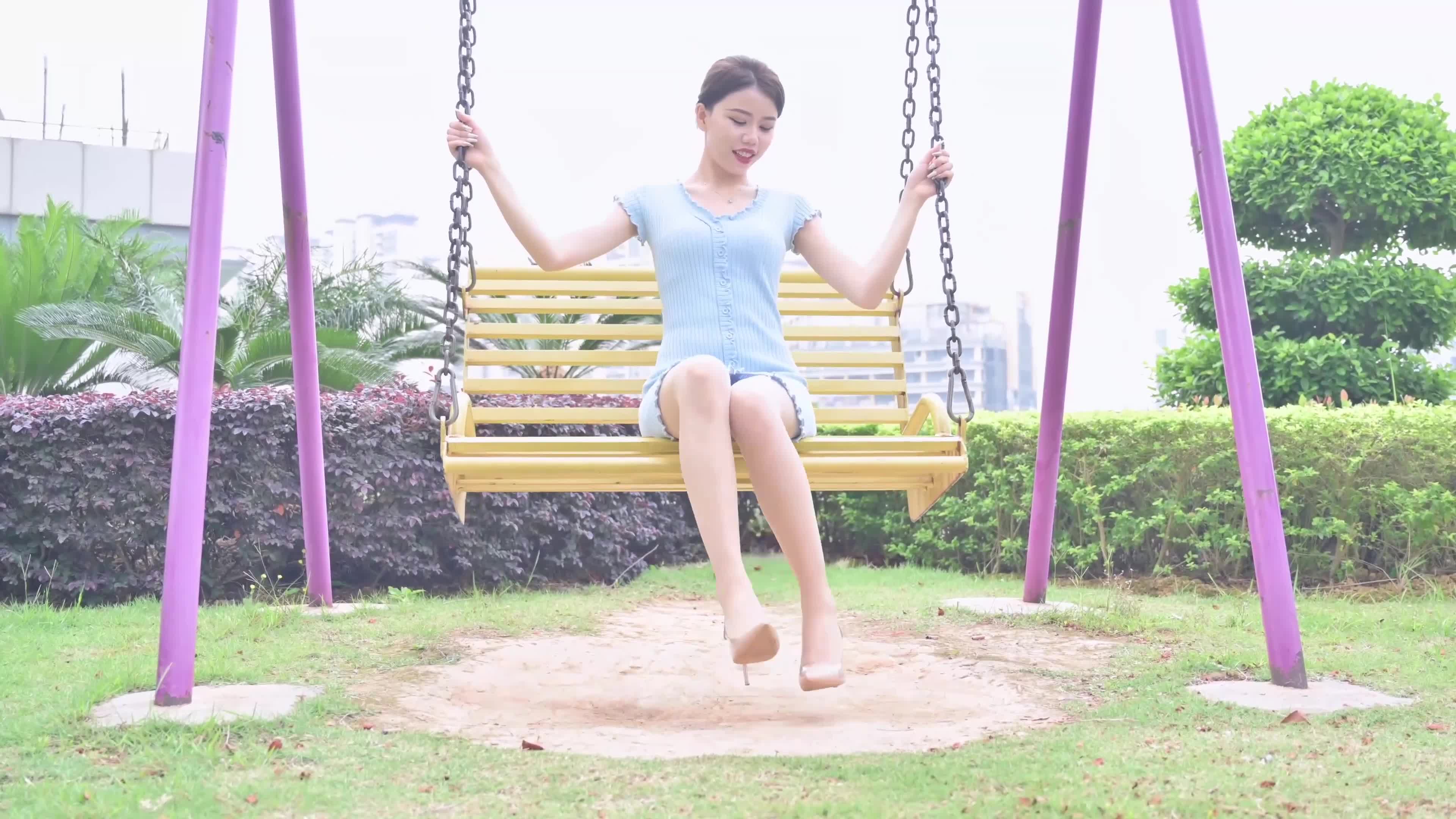 图片[2]-SSA丝社_短片_NO.239_淑贞_蓝色短裙_1V_546.9M - aifuli.cc-aifuli.cc