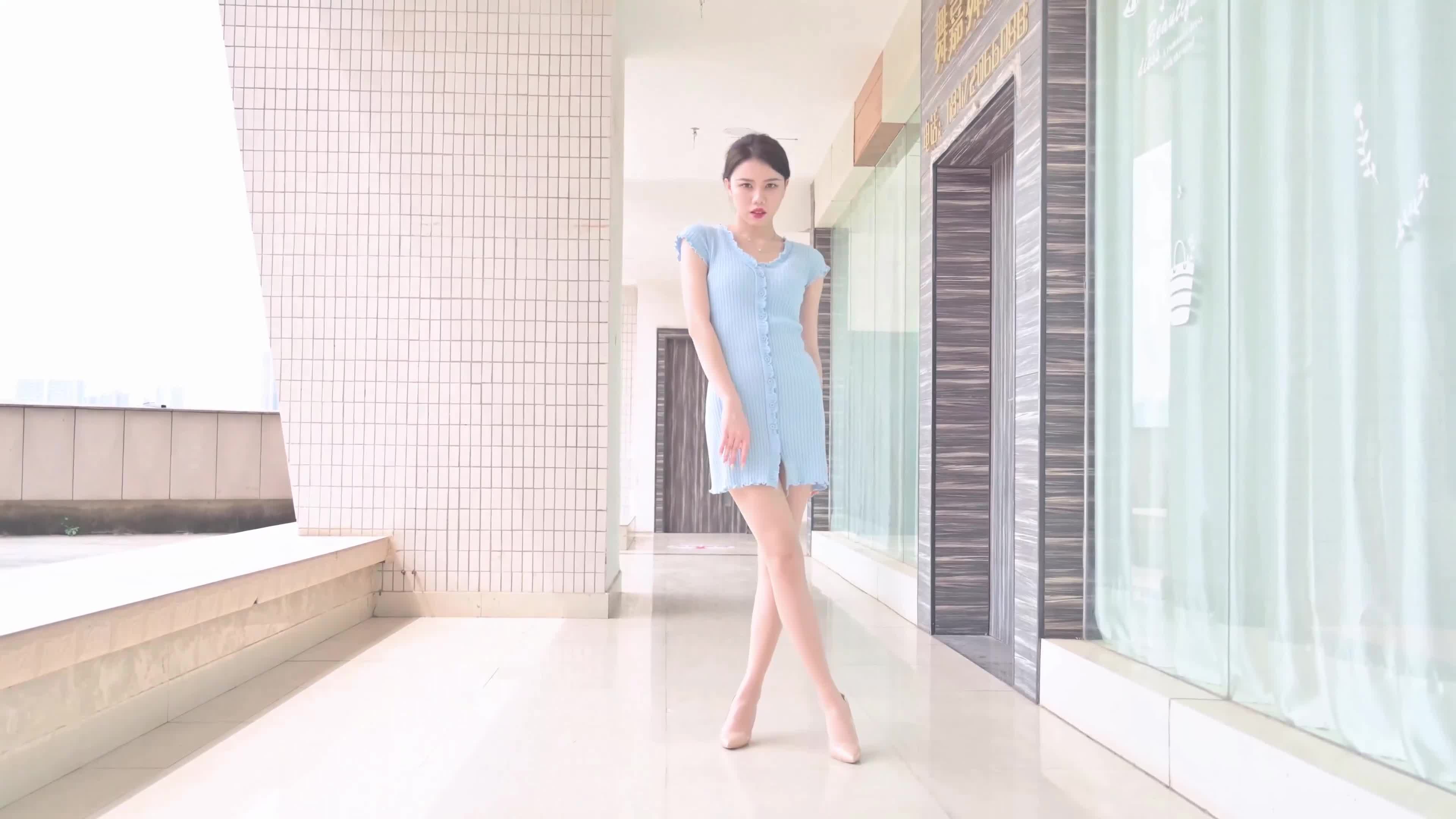 图片[3]-SSA丝社_短片_NO.239_淑贞_蓝色短裙_1V_546.9M - aifuli.cc-aifuli.cc