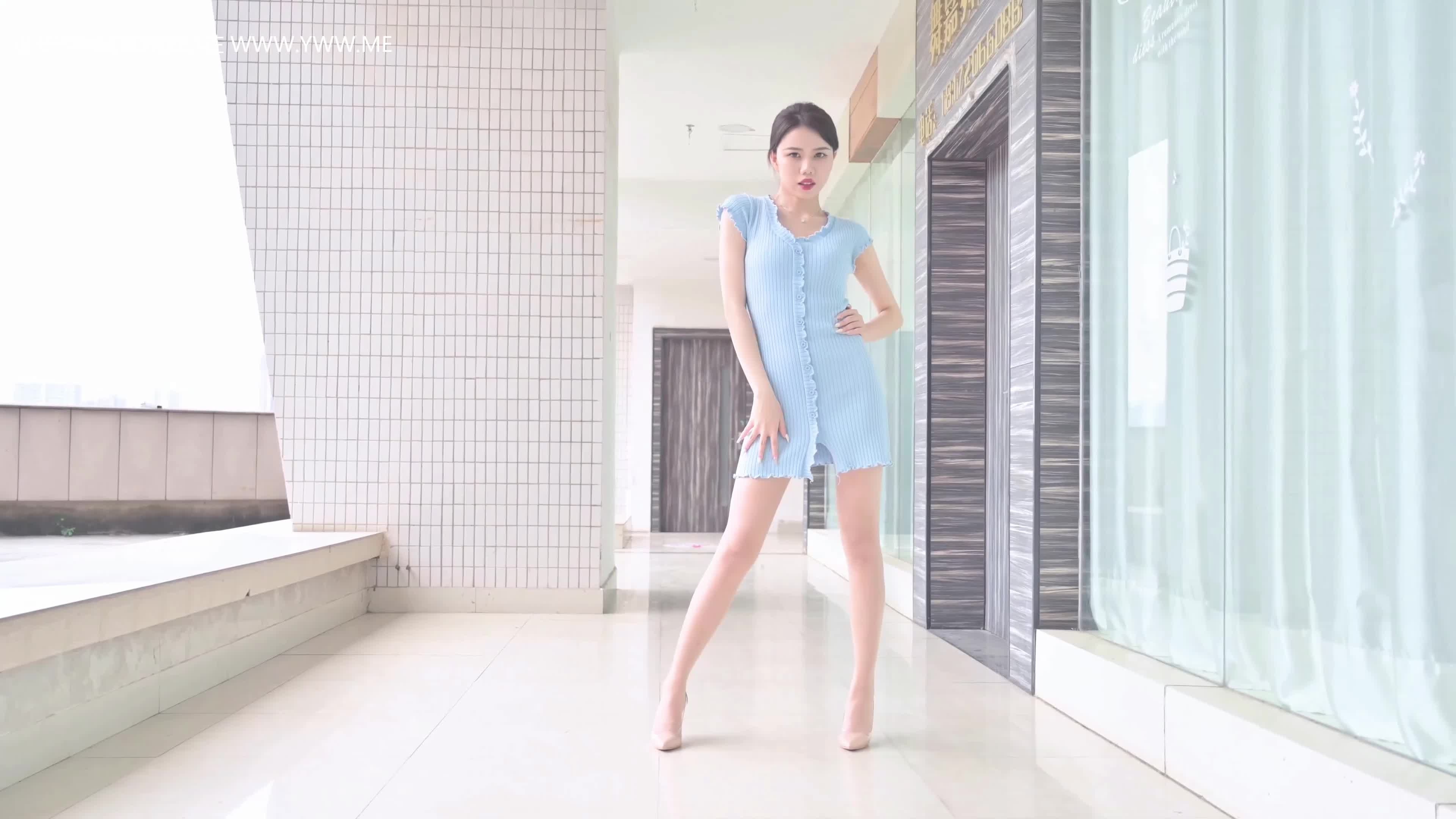 图片[4]-SSA丝社_短片_NO.239_淑贞_蓝色短裙_1V_546.9M - aifuli.cc-aifuli.cc