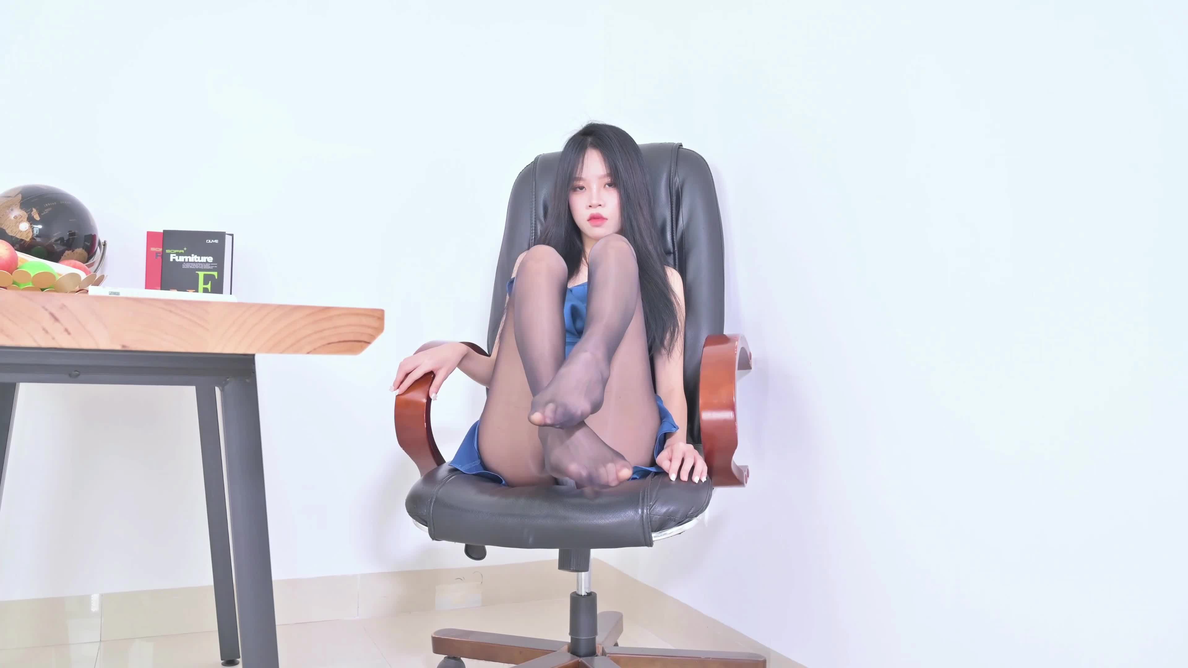 SSA丝社_短片_NO.340_橙子_黑色无缝丝袜_1V_596.2M - aifuli.cc-aifuli.cc