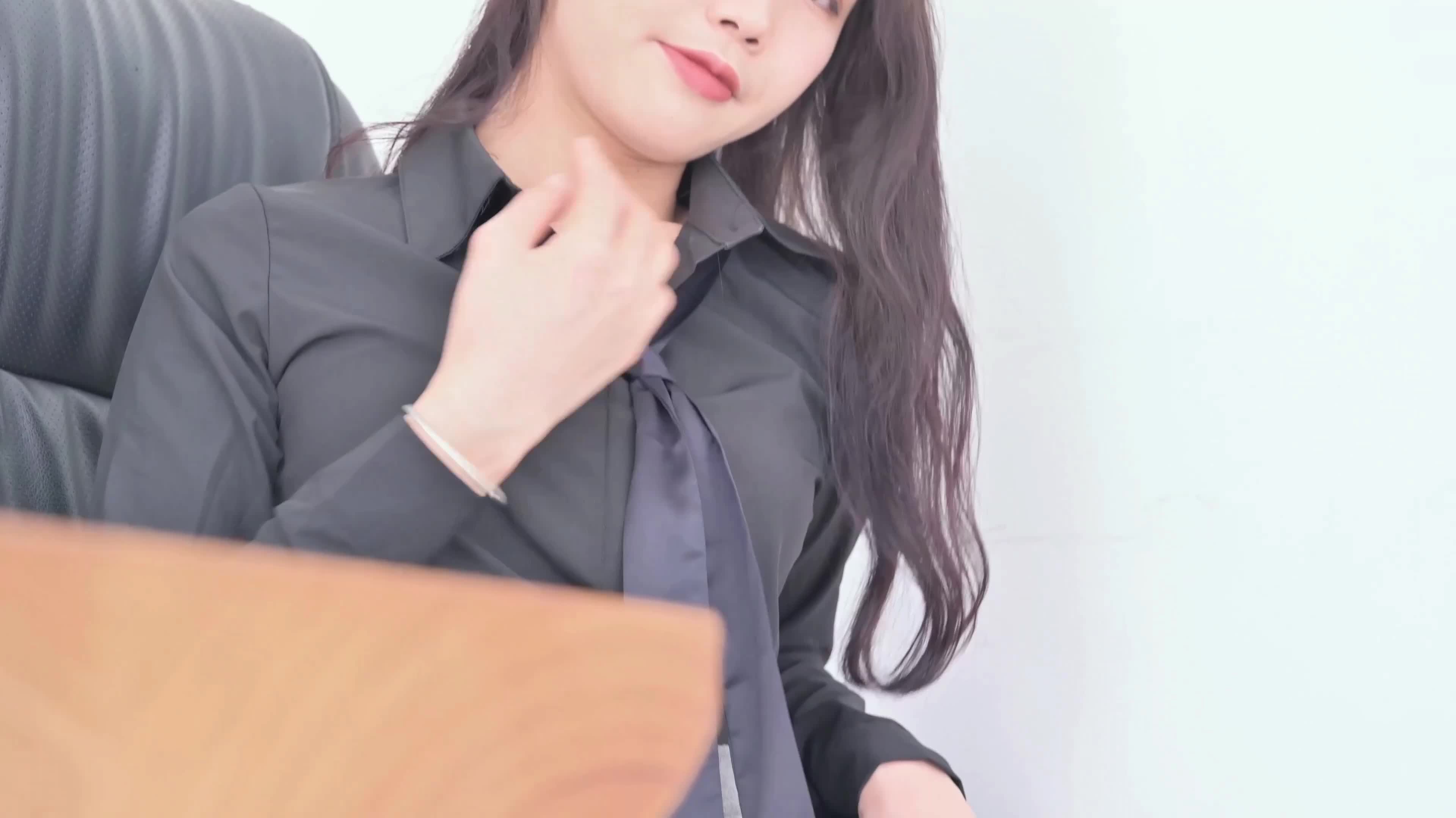 图片[2]-SSA丝社_短片_NO.410_文子_黑色职业装_1V_436M - aifuli.cc-aifuli.cc