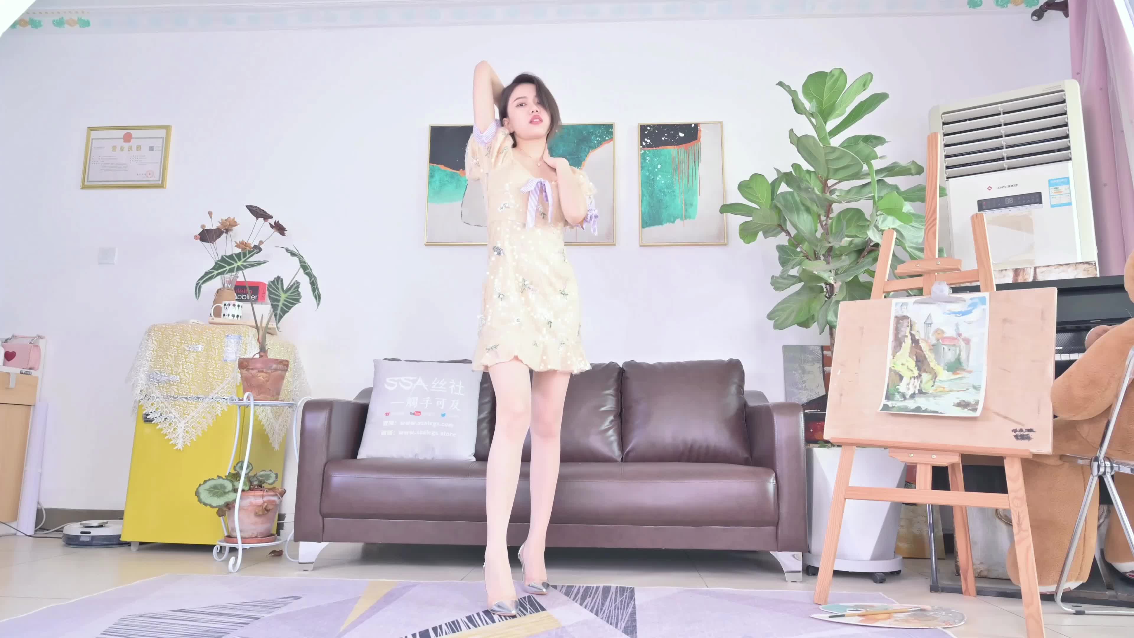 图片[5]-SSA丝社_短片_NO.411_淑贞_浅色连衣裙_1P_1V_480M - aifuli.cc-aifuli.cc