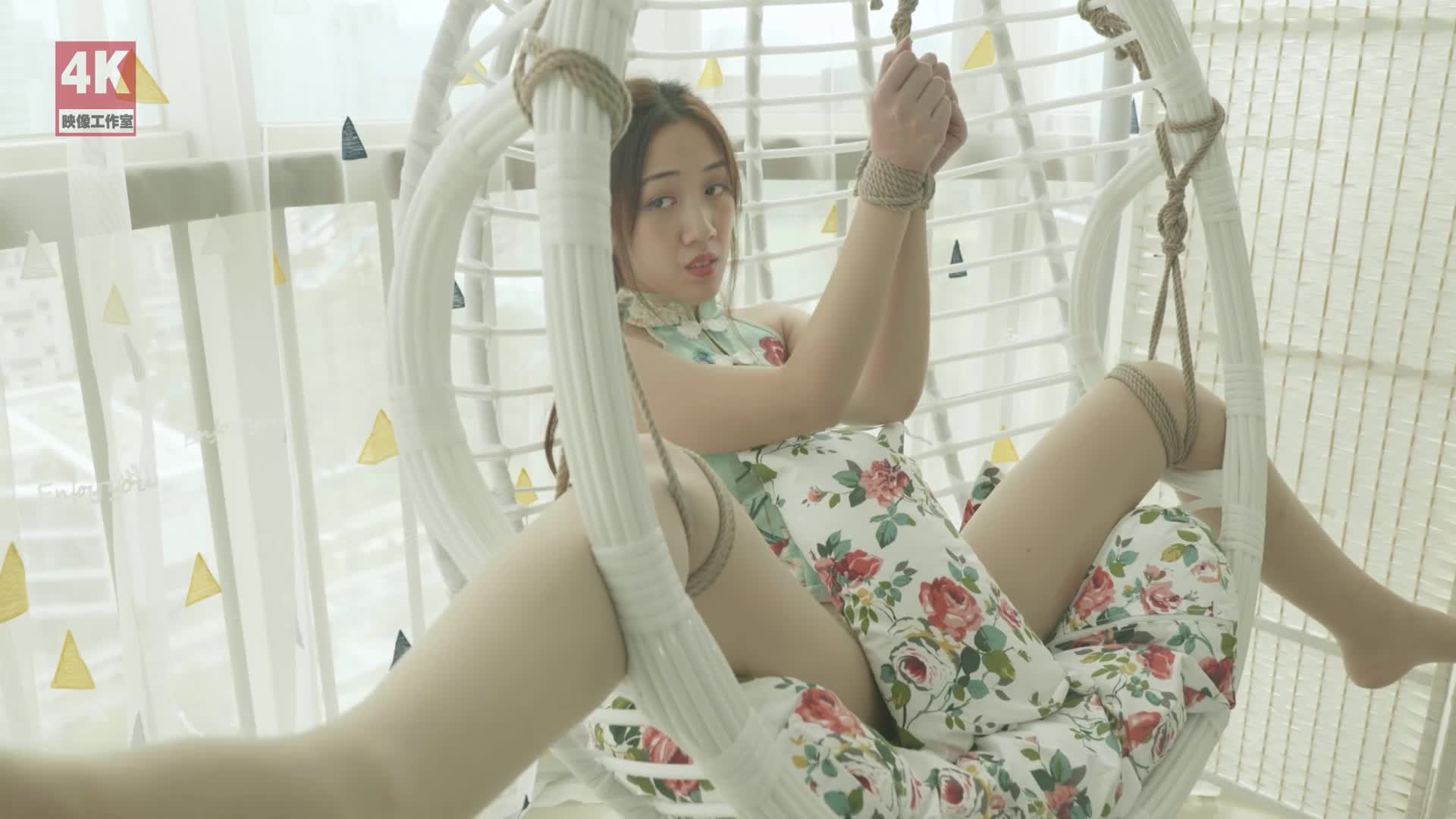 图片[2]-Ligui丽柜_HD视频_2020.08.20_旗袍肉丝吊椅_下_星雨_1V_243MB - aifuli.cc-aifuli.cc